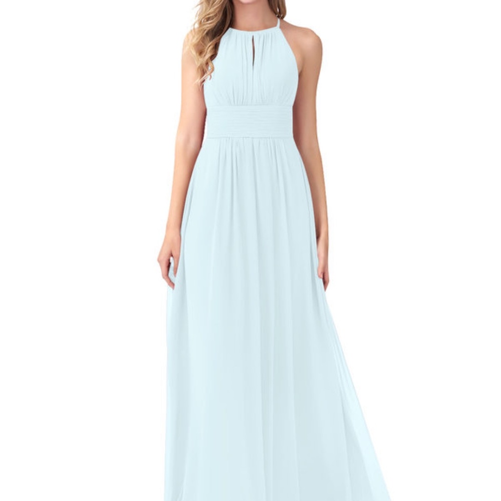 Azazie Bonnie Bridesmaid Dress - Mist Blue
